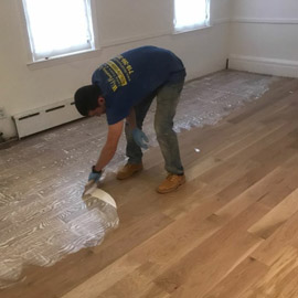 Відбілювання паркету